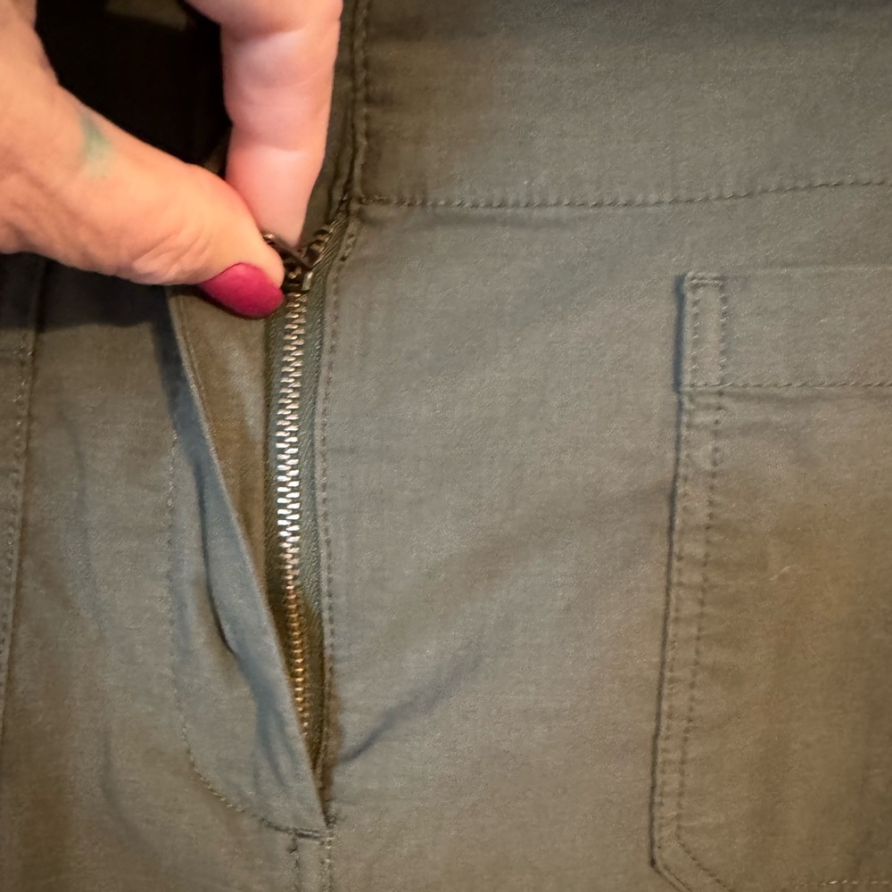 NWT RETAIL: $129 NICOLE MILLER COTTON/RAYON/LINEN/SPAN SKIRT SZ: 12 #CL - Picture 2 of 7
